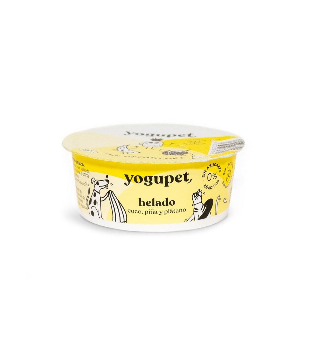 🍍 Yogur Helado con Coco y Piña - Yogupet