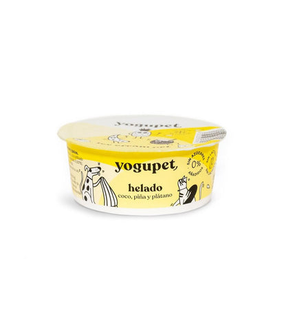 🍍 Yogur Helado con Coco y Piña - Yogupet