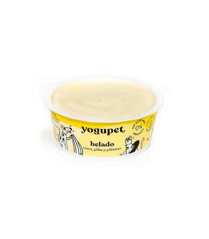 🍍 Yogur Helado con Coco y Piña - Yogupet
